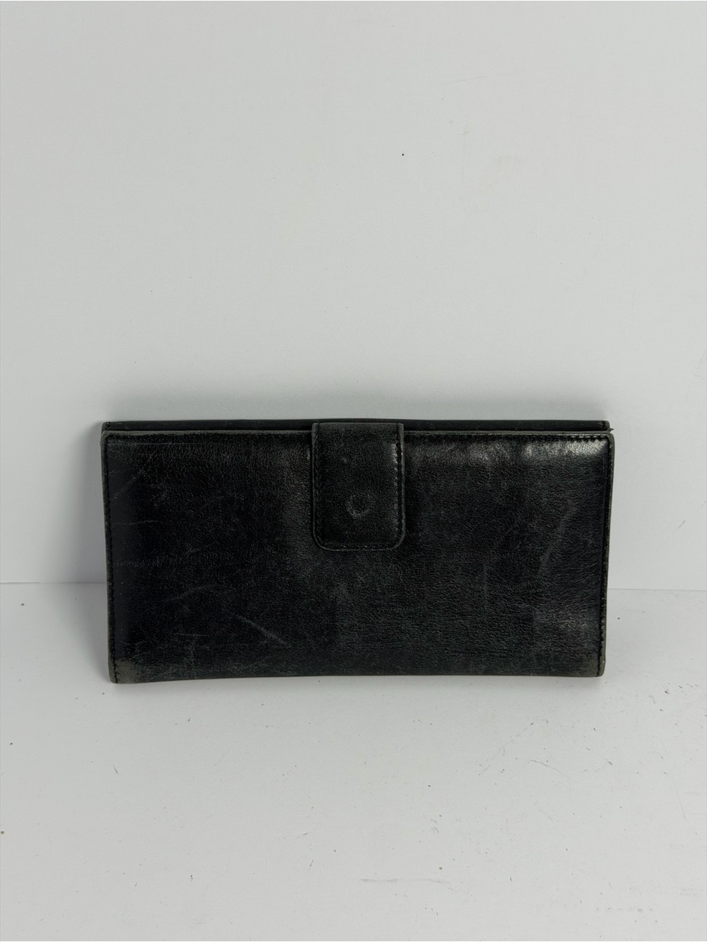 Vintage Gucci Bamboo Detail Black Smooth Leather Long Wallet - Picture 5 of 16